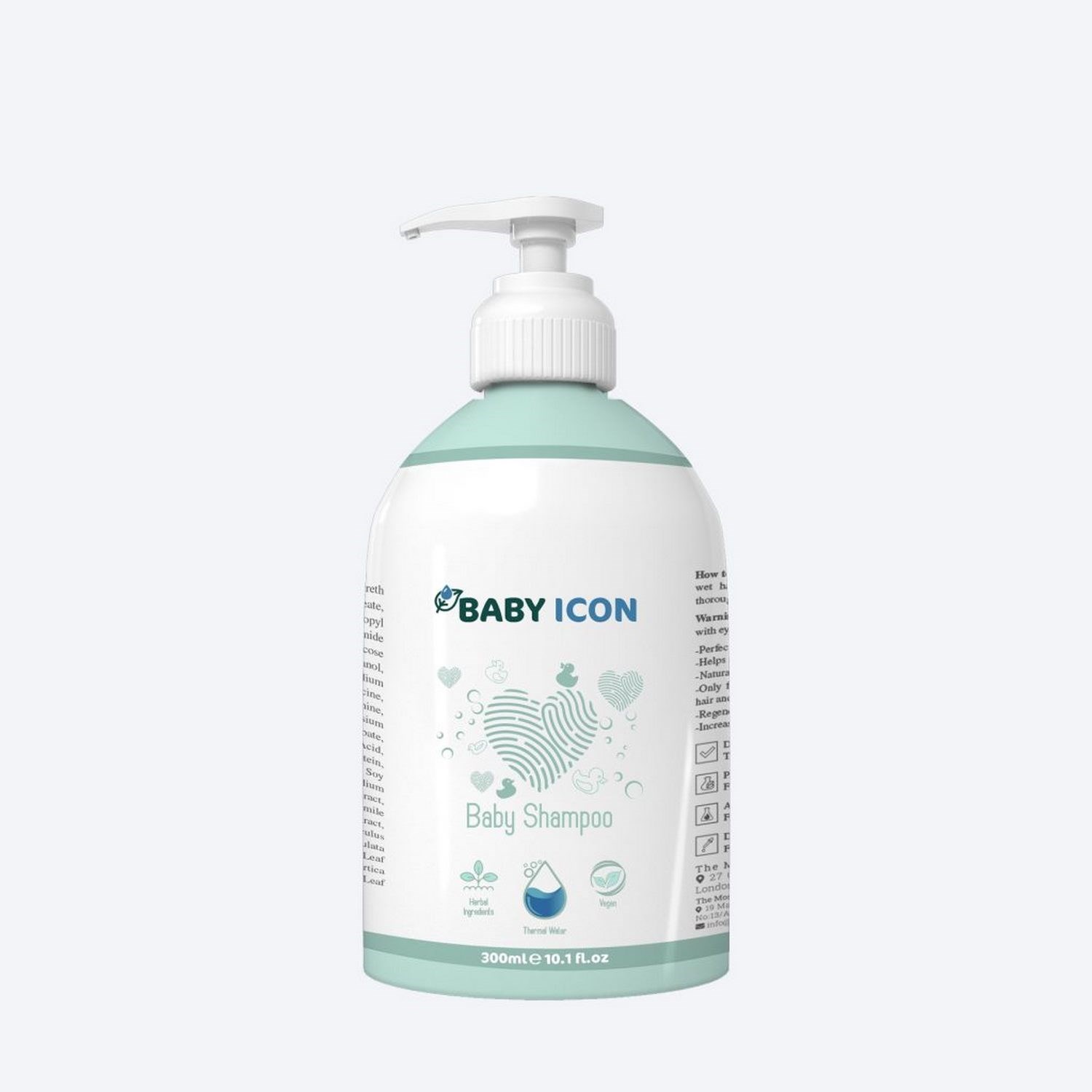 Baby Icon Saç ve Vücut Bebek Şampuanı 300 Ml 5001 