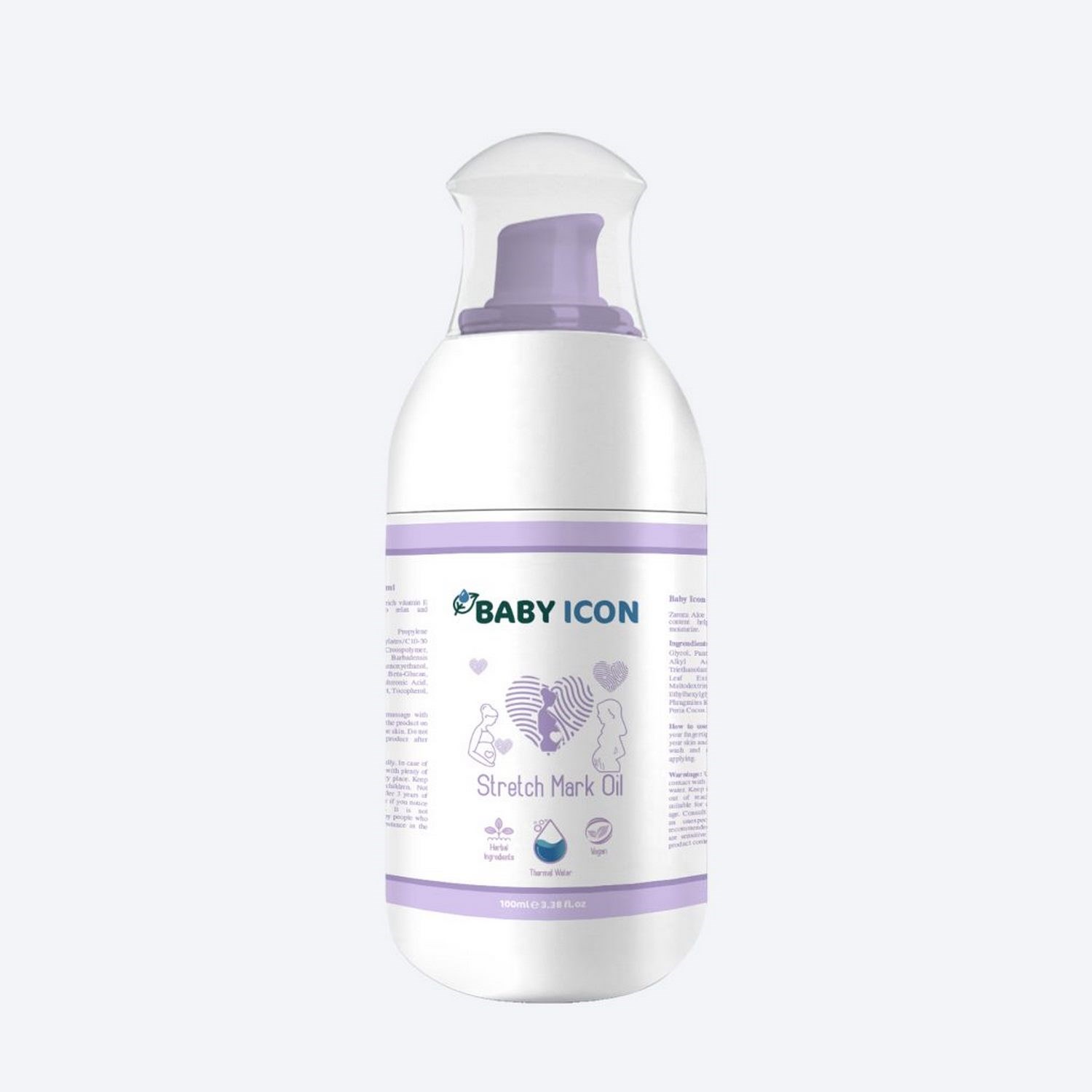 Baby Icon Gebe Çatlak Önleyici Yağ 100 Ml 5007 