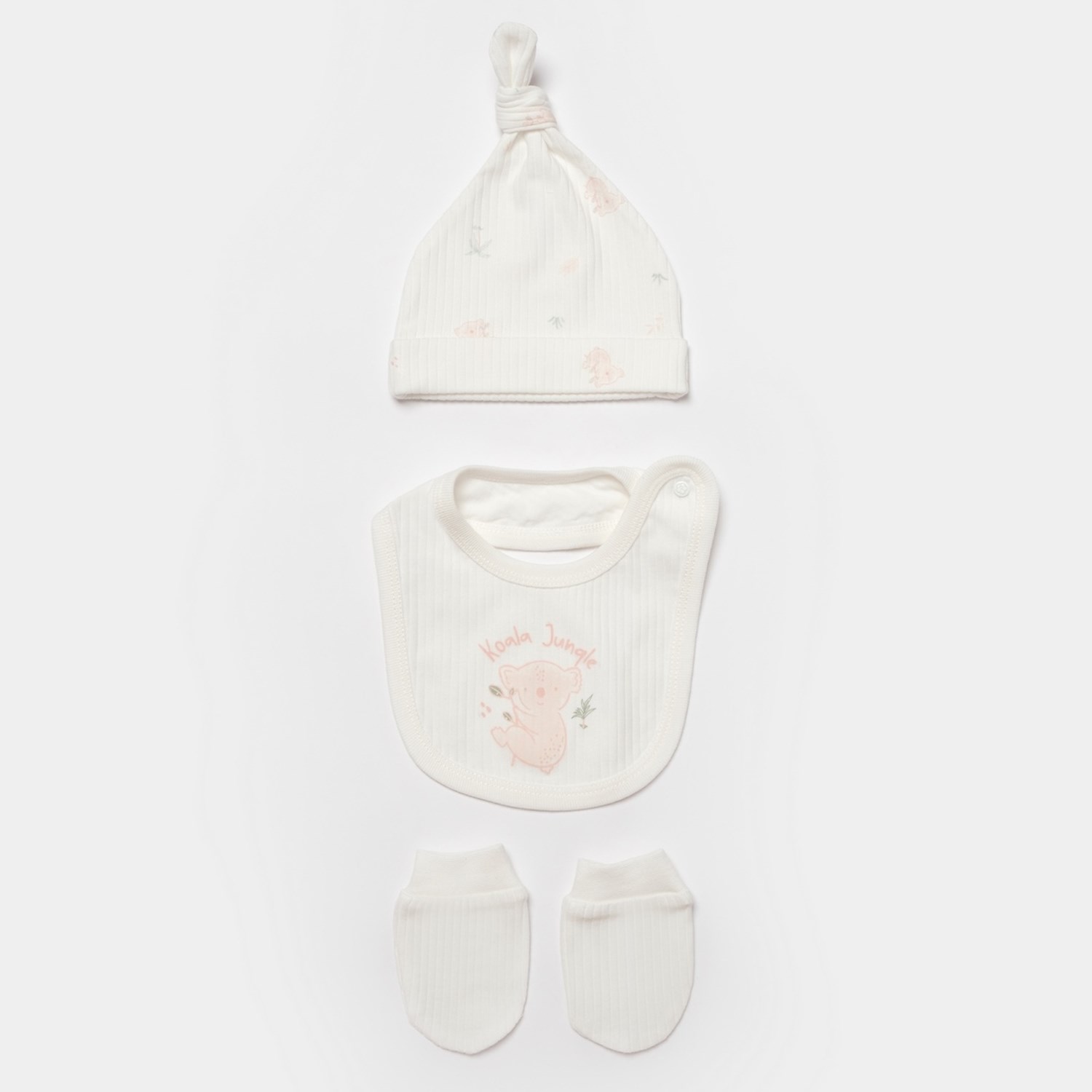 Biorganic Koala Jungle 5'li Bebek Hastane Çıkış Seti 62325 Pembe