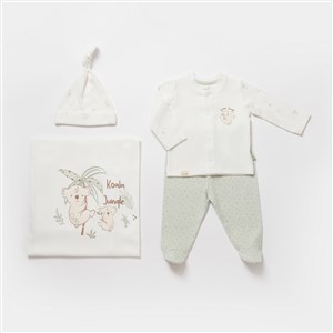 Biorganic Koala Jungle 4'lü Hastane Çıkış Seti 62326 Mint