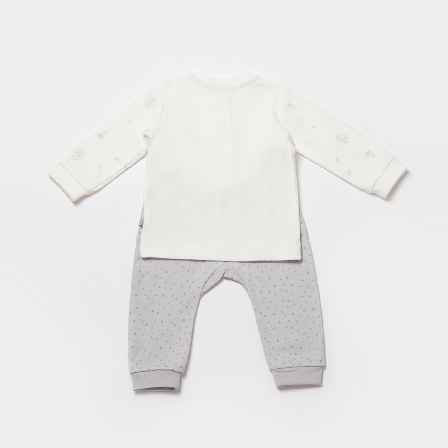 Biorganic Koala Jungle 2'li Bebek Takımı 59776 Gri