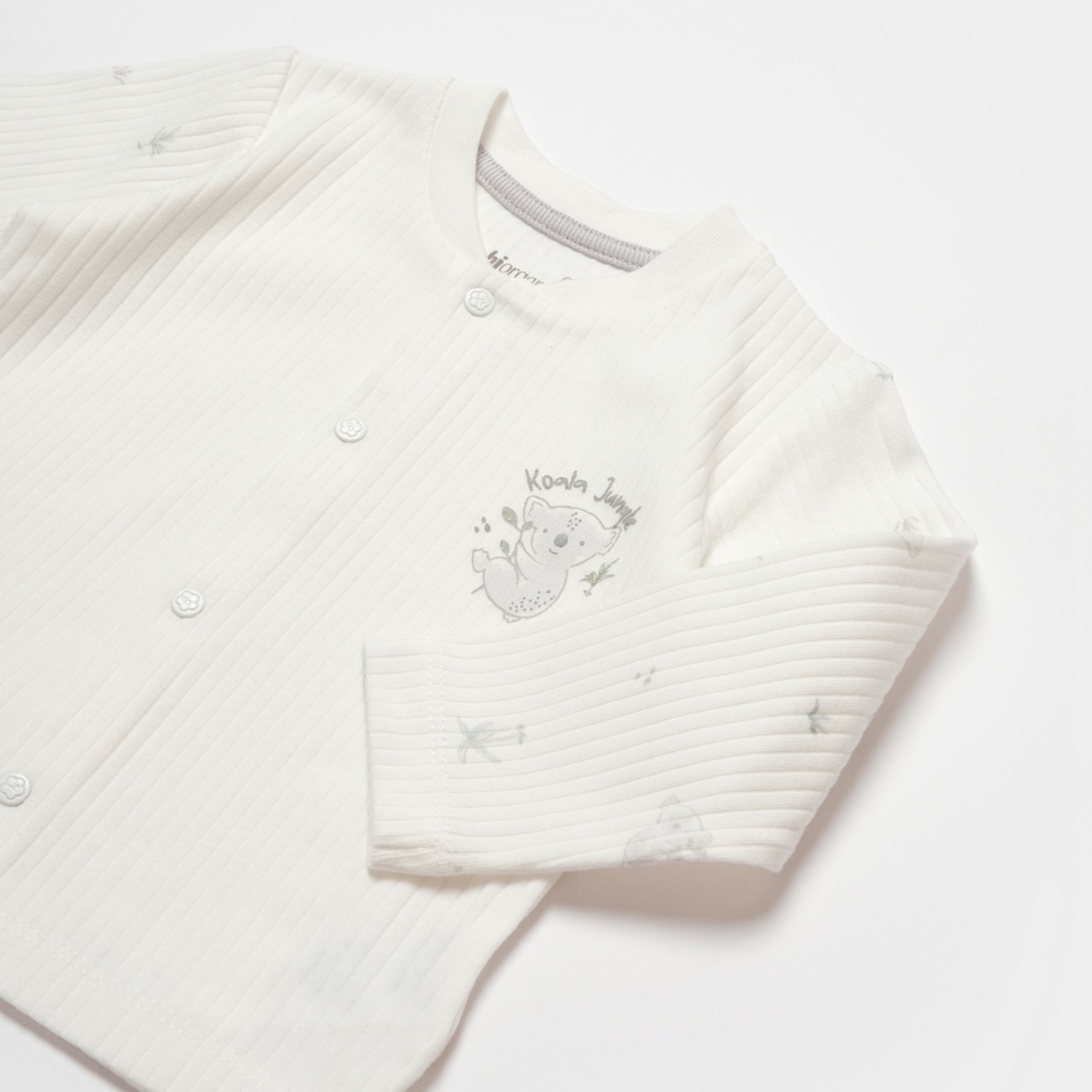 Biorganic Koala Jungle Pijama Takımı 59777 Gri