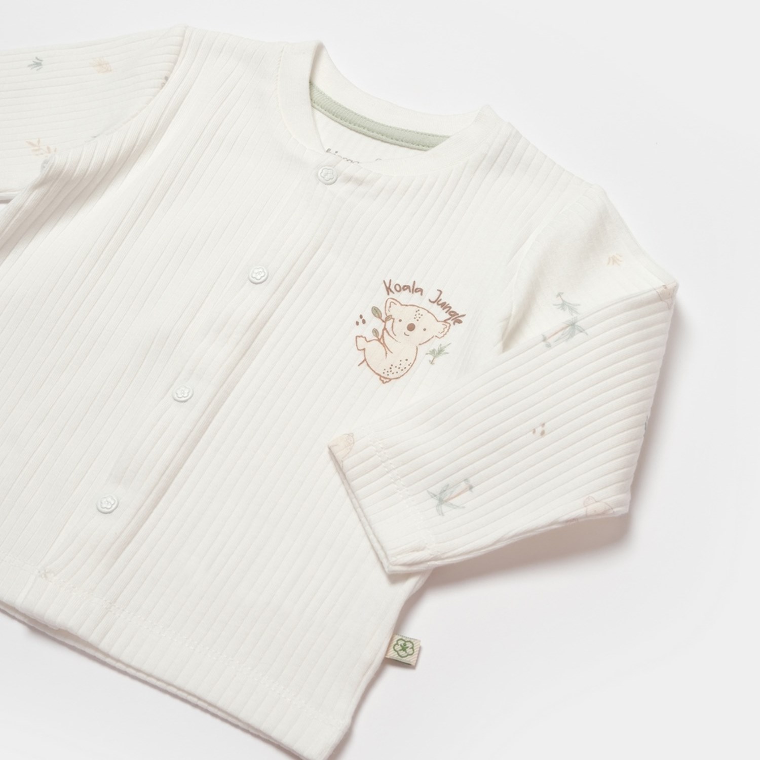 Biorganic Koala Jungle Pijama Takımı 59777 Mint