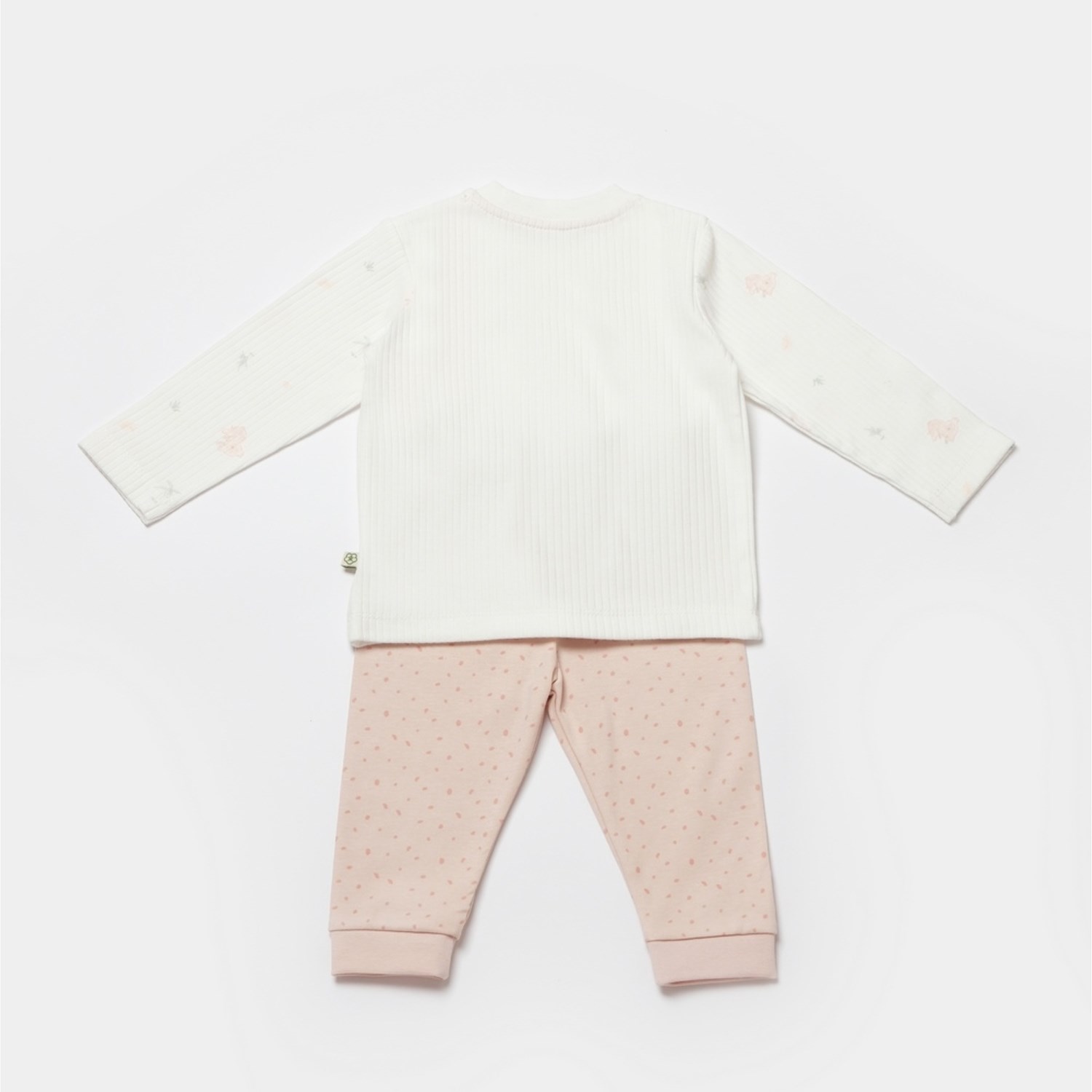 Biorganic Koala Jungle Bebek Pijama Takımı 59777 Pembe