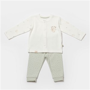 Biorganic Koala Jungle Pijama Takımı 59777 Mint