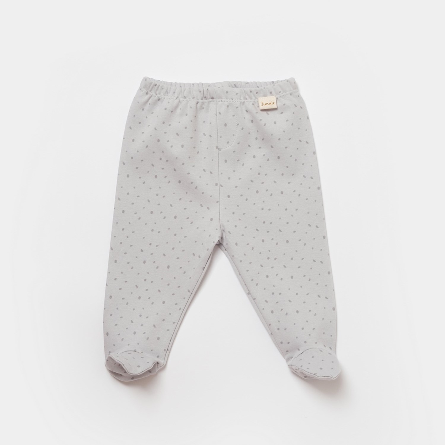 Biorganic Koala Jungle Patikli Bebek Pantolonu 57888 Gri