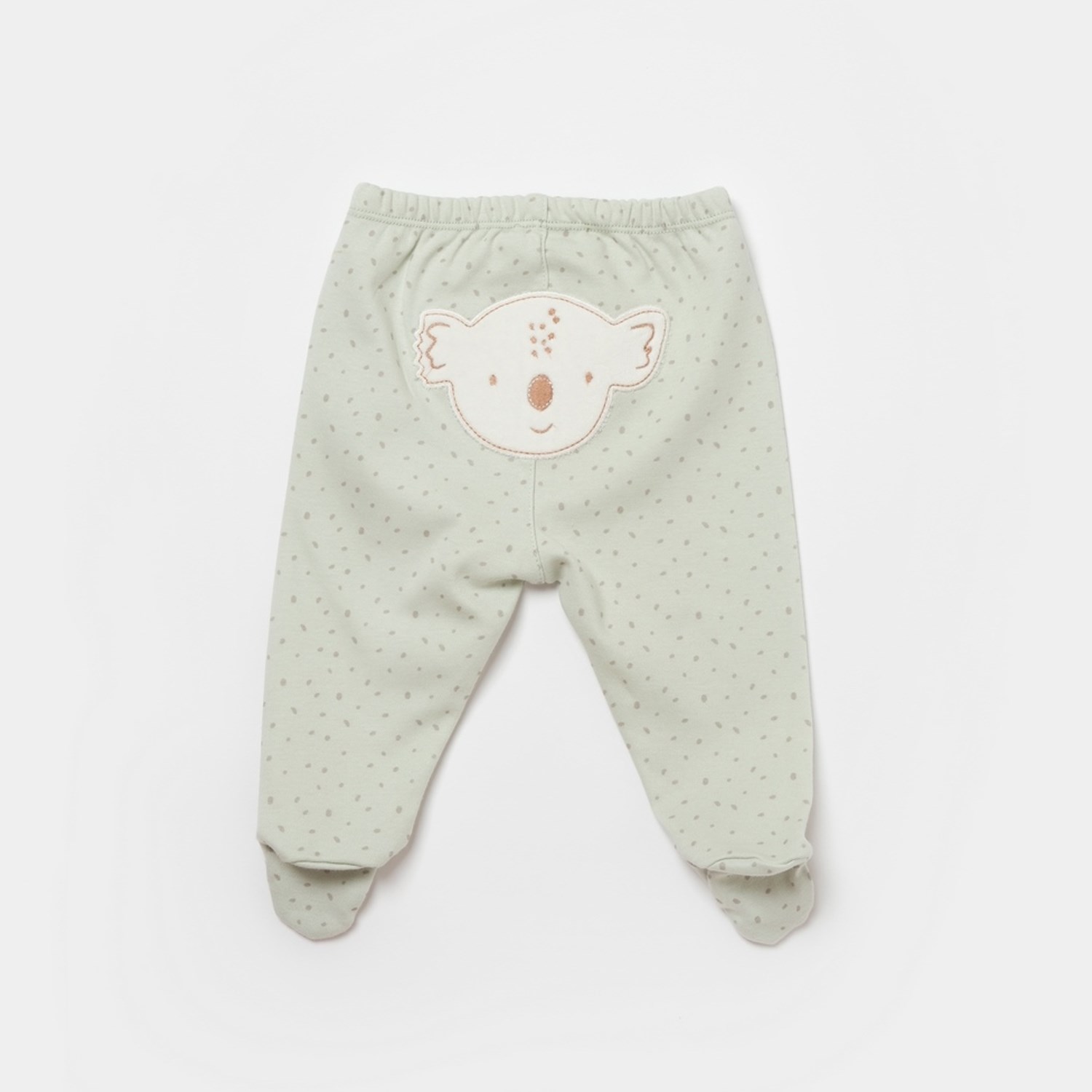 Biorganic Koala Jungle Patikli Bebek Pantolonu 57888 Mint