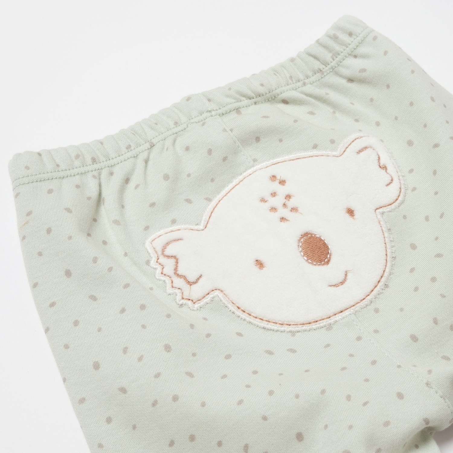 Biorganic Koala Jungle Patikli Bebek Pantolonu 57888 Mint