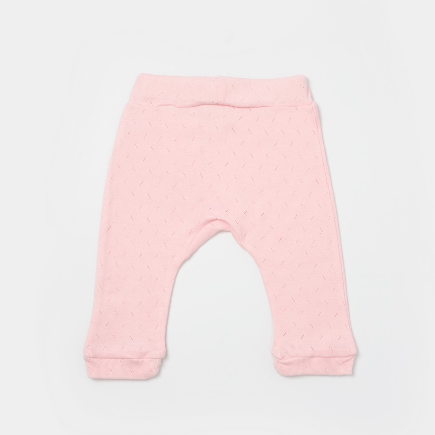 Bibaby Jakarlı 2'li Pantolon 57912 Pembe-Ekru