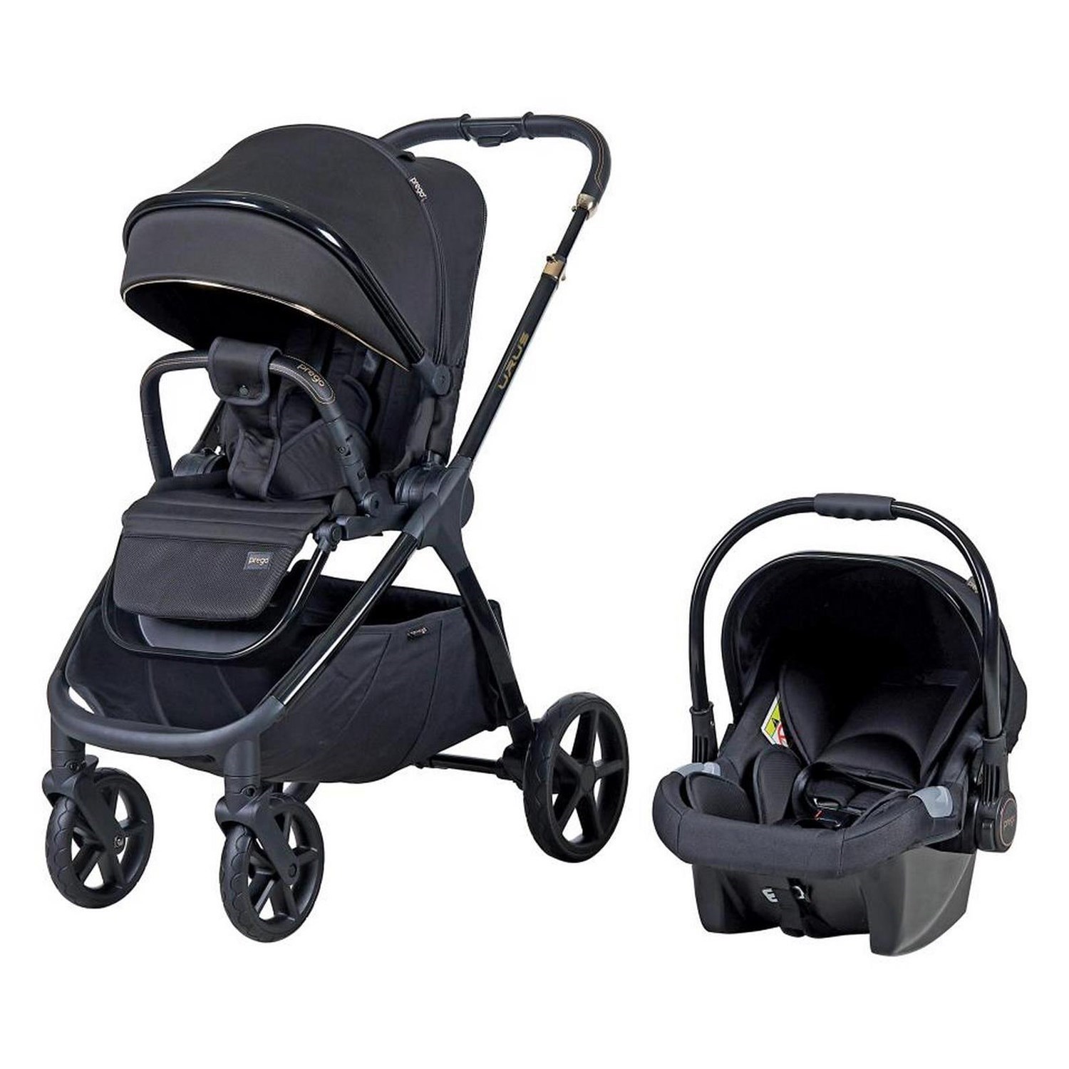 Prego Urus Travel Sistem Bebek Arabası 2238 Siyah