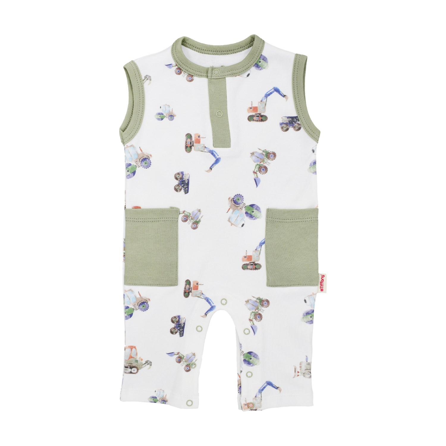 Tiffany Baby Work Machine Theme Bebek Atlet Tulum 13089 Ekru