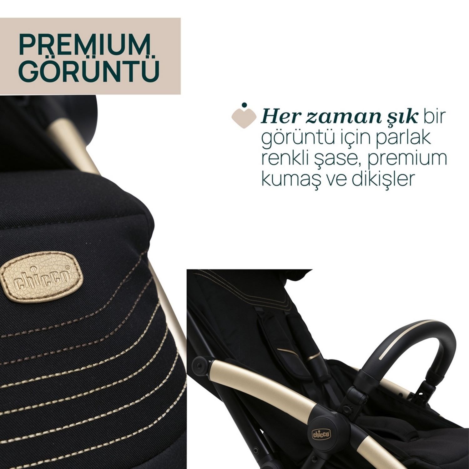 Chicco XPlus Bebek Arabası Black Relux