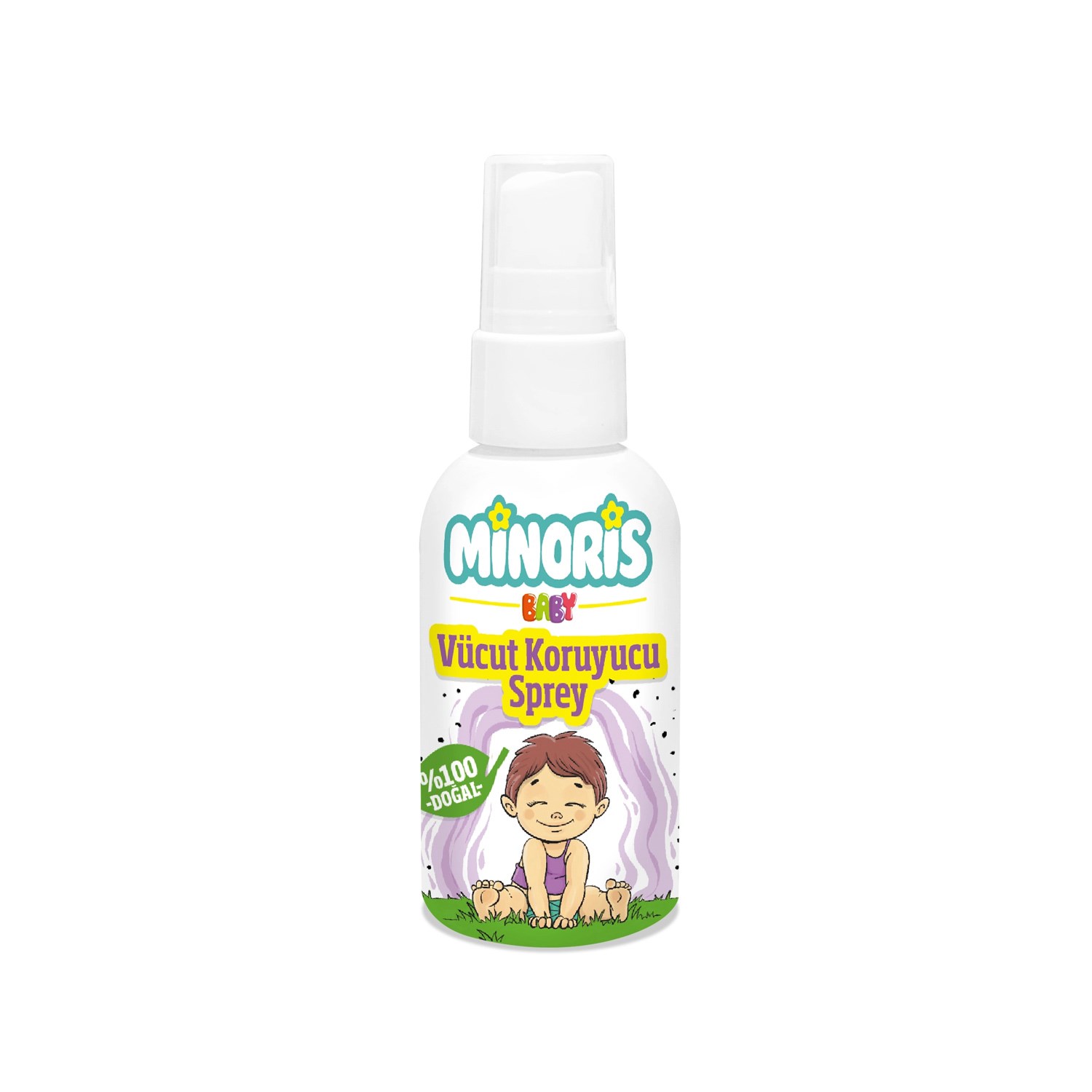 Minoris Baby Vücut Koruyucu Sprey 100 Ml 