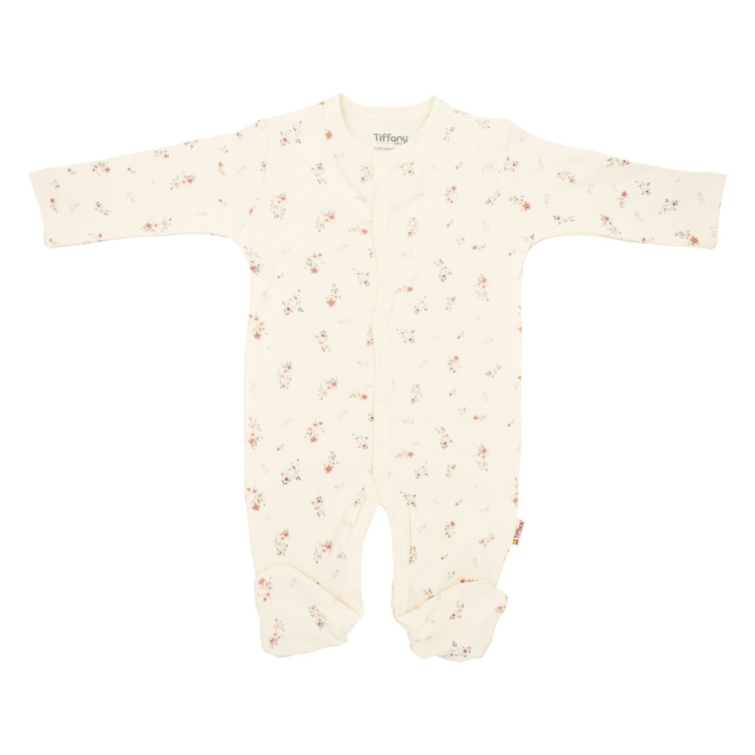 Tiffany Baby Clove Theme Patikli Bebek Tulumu 22040 Ekru