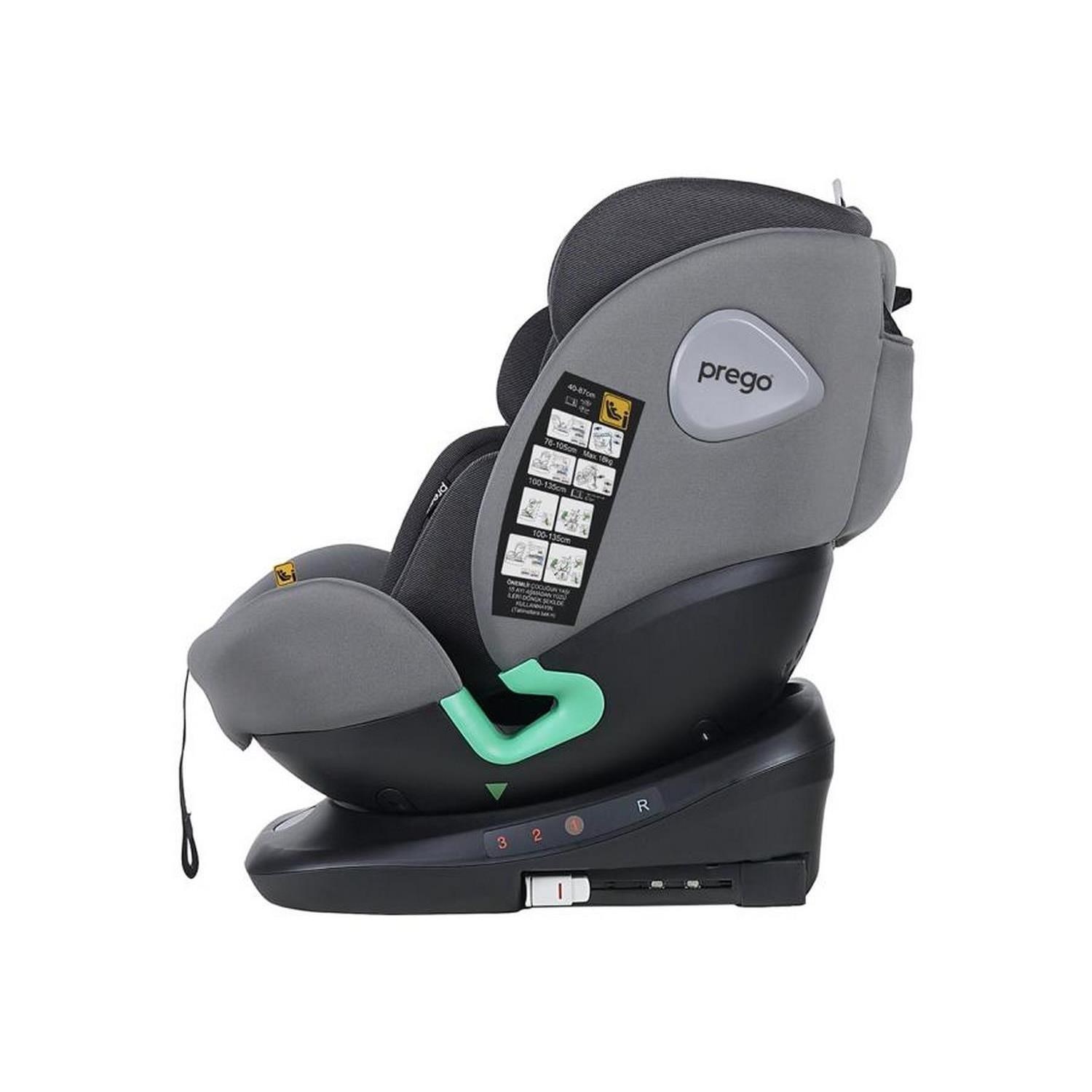 Prego Tronfix I Size Oto Koltuğu Q9004 Gri