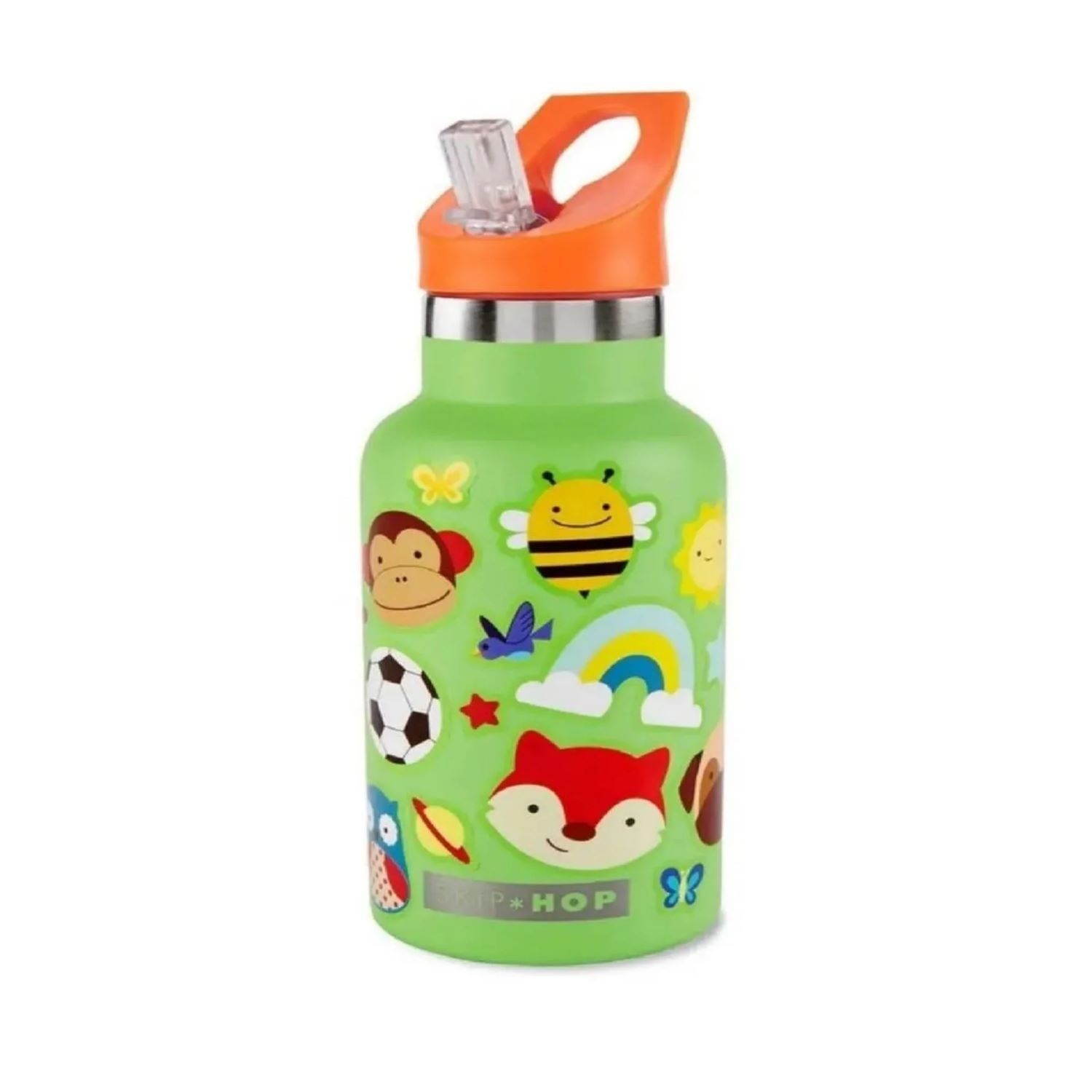 Skip Hop Spark Style Paslanmaz Çelik Suluk Yeşil