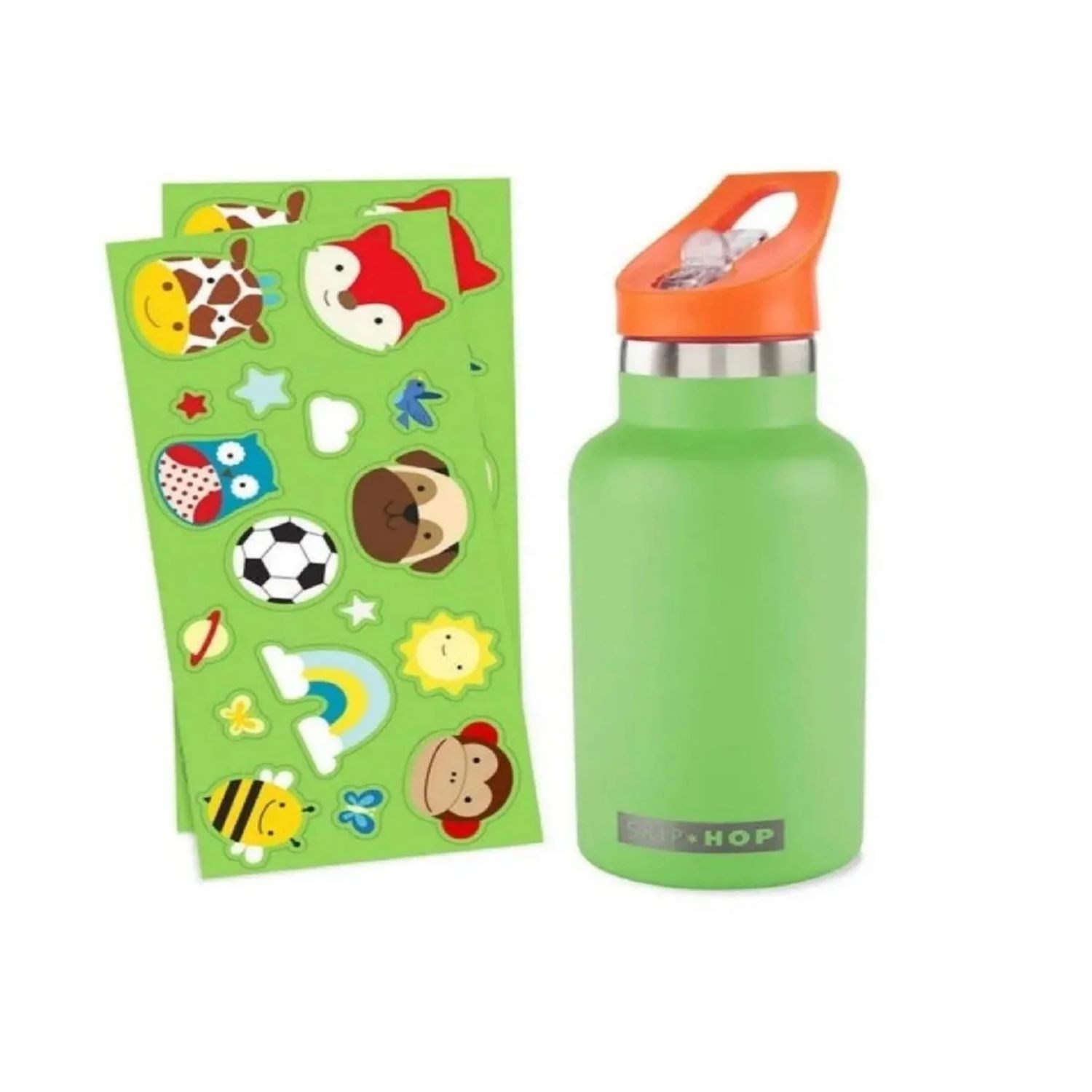 Skip Hop Spark Style Paslanmaz Çelik Suluk Yeşil