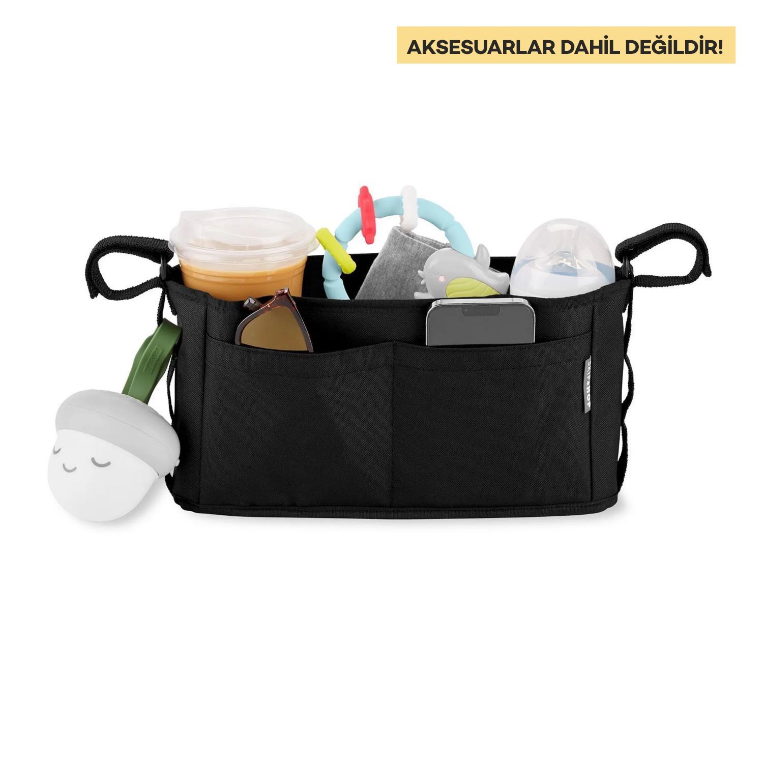 Skip Hop Grab ve Go Ultra Bebek Arabası Düzenleyici Siyah