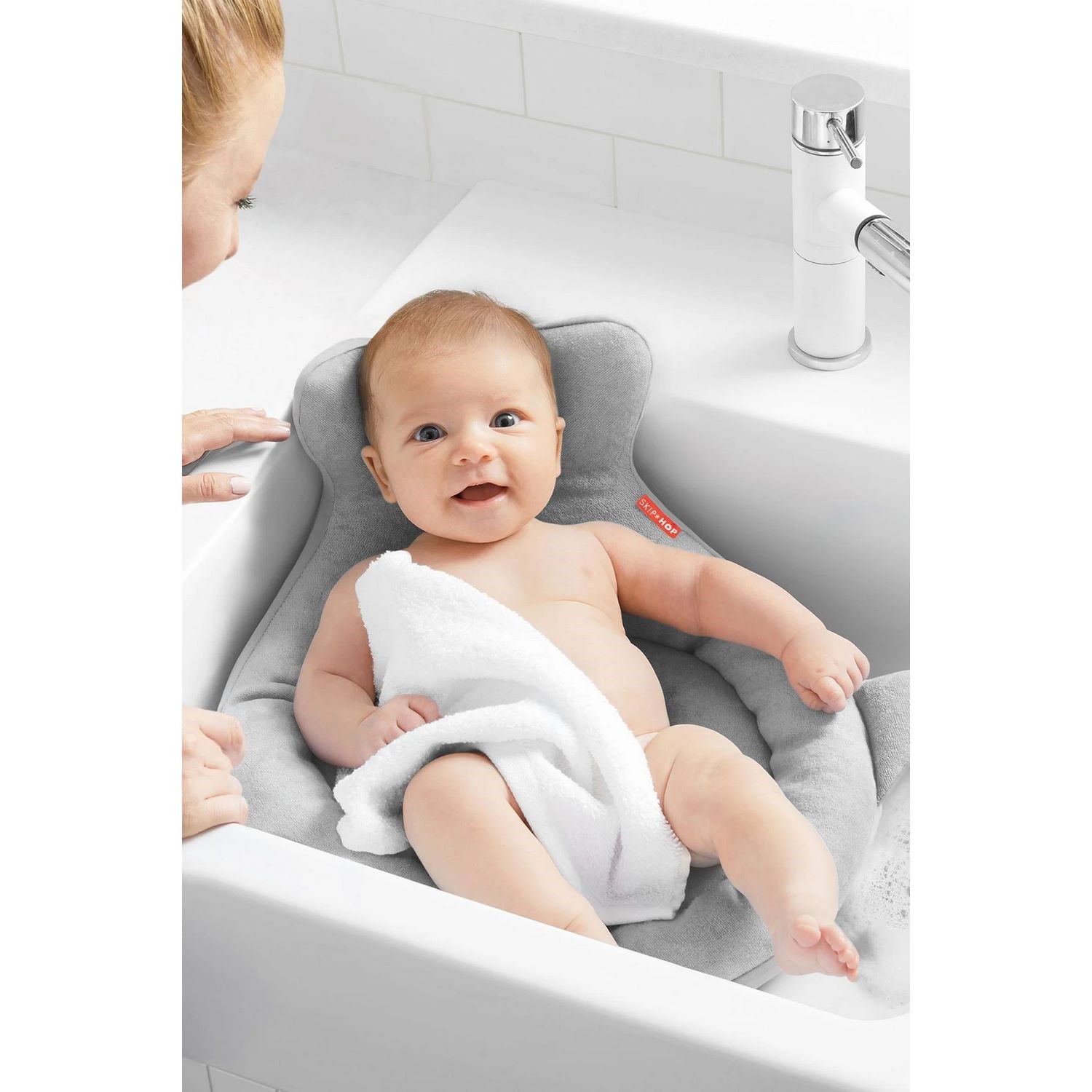 Skip Hop Moby Banyo Batmayan Yastık 9Q196710 Gri