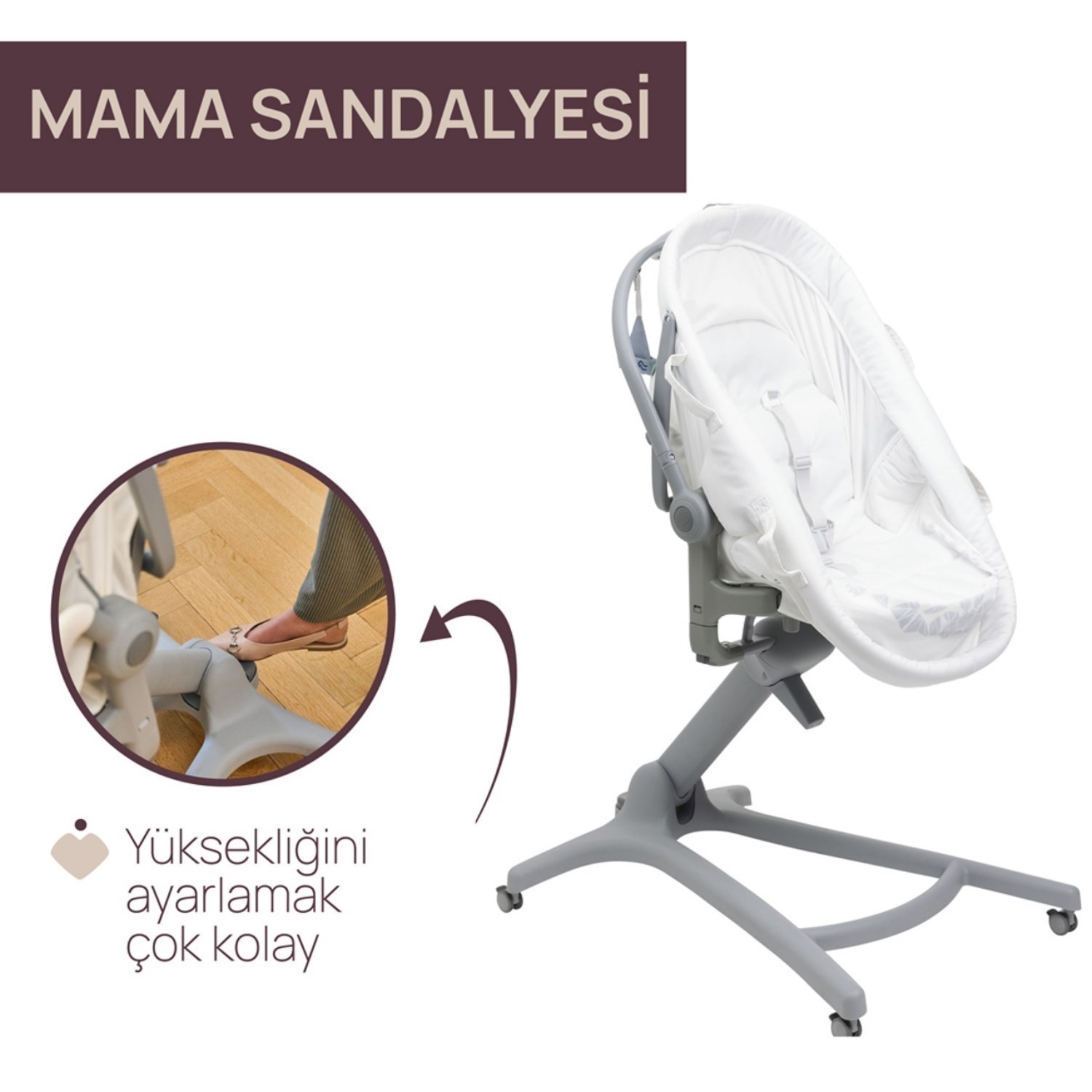 Chicco Baby Hug Pro 5 In 1 Ana Kucağı Beige Latte