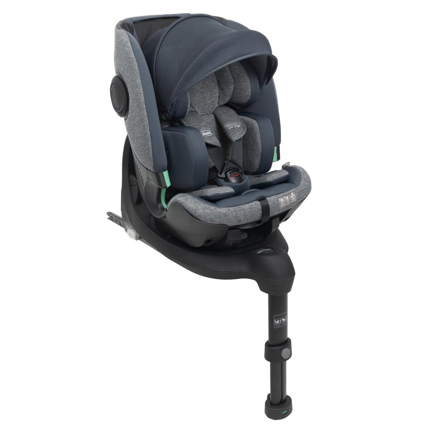 Chicco Bi-Seat Air Bazalı Oto Koltuğu Graphite