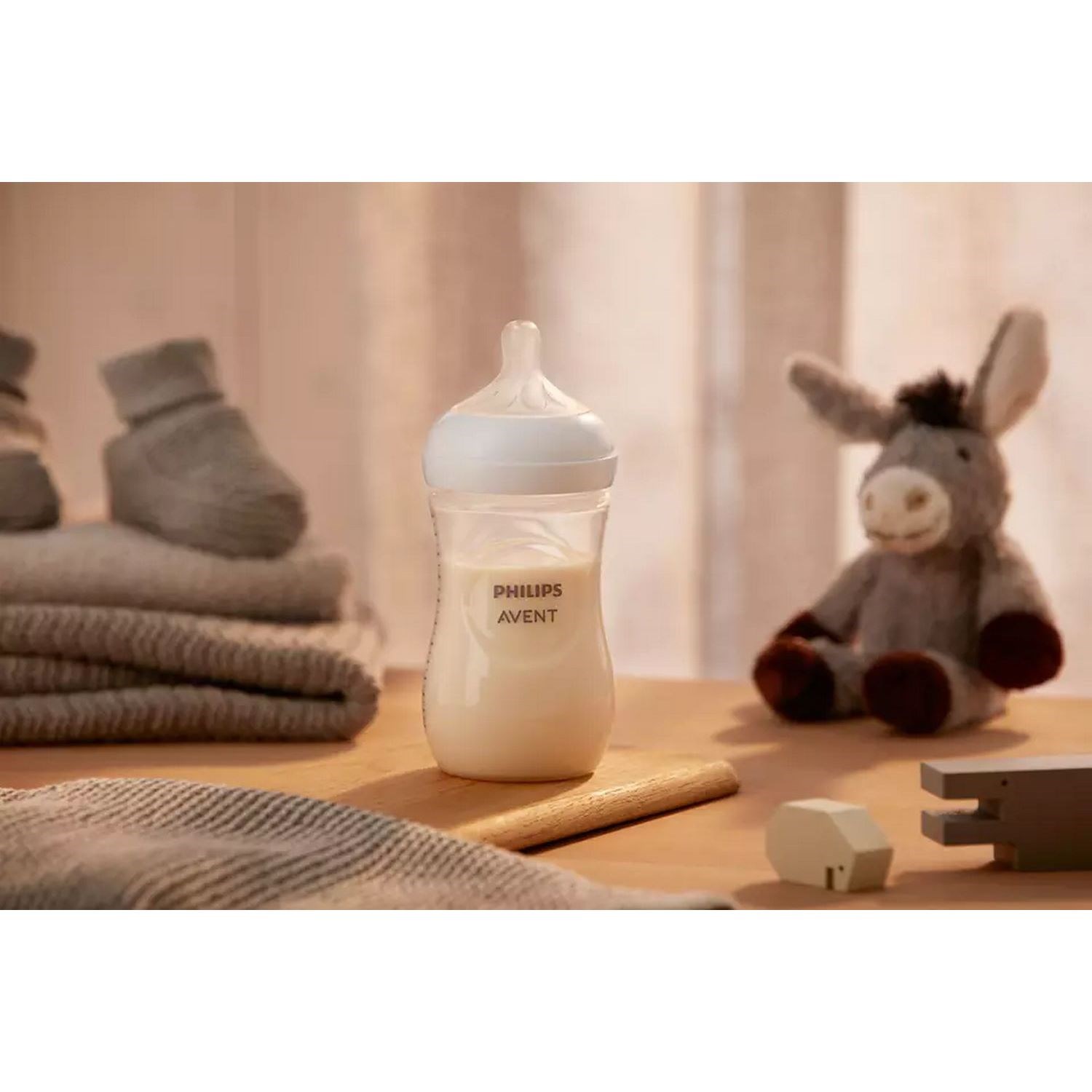 Philips Avent Doğal Tepkili PP 2'li Biberon Seti 260 Ml 1+ Ay 