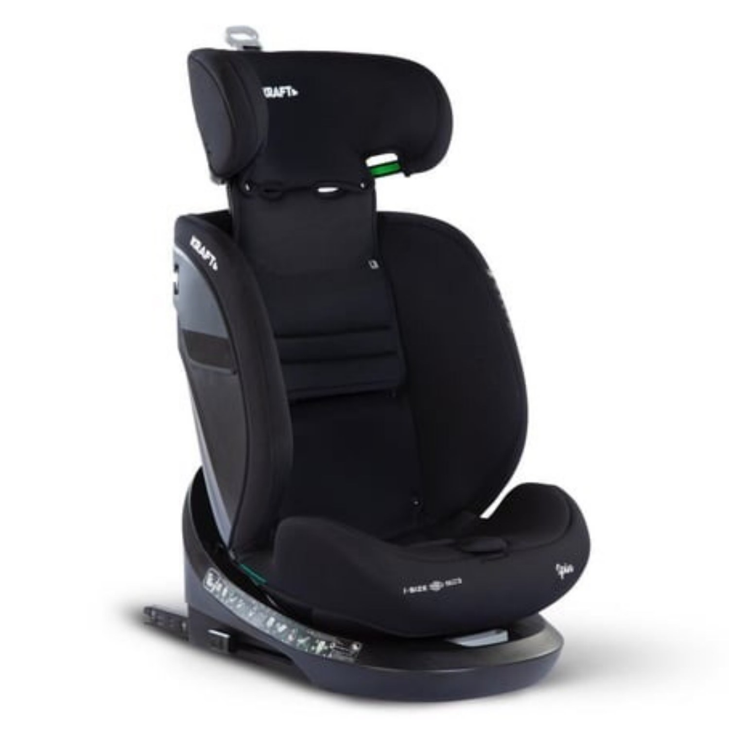 Kraft Spin I-Size 0-36 Kg Oto Koltuğu Black