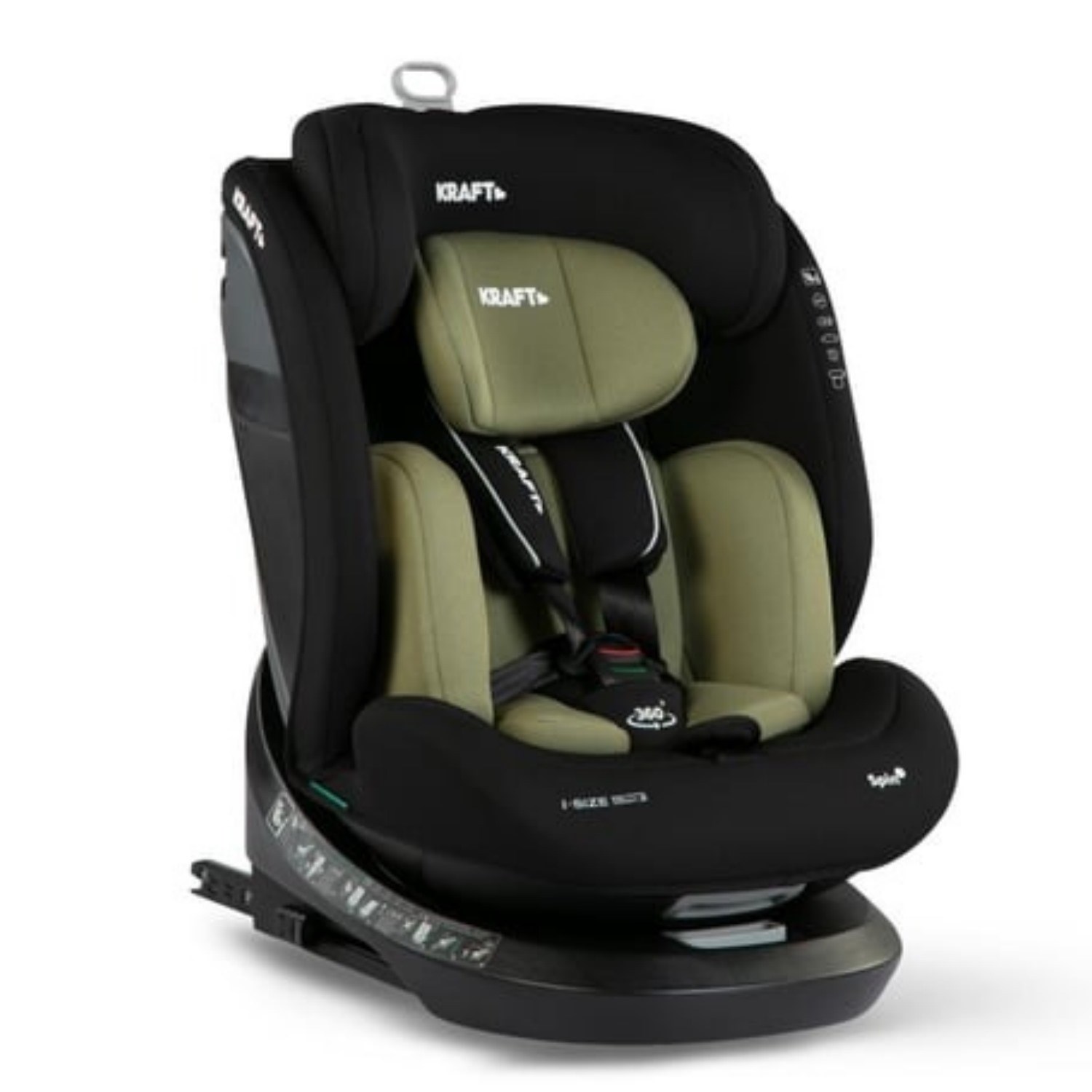 Kraft Spin I-Size 0-36 Kg Oto Koltuğu Green