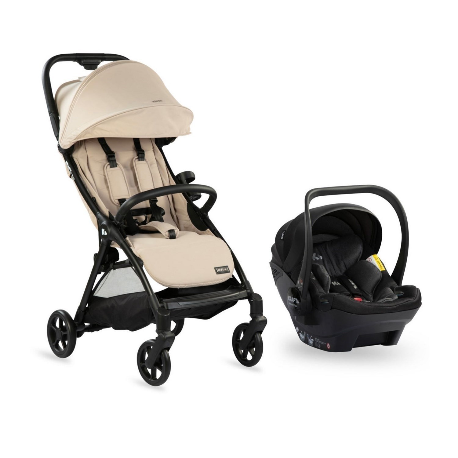 Kraft York Travel Sistem Bebek Arabası Beige
