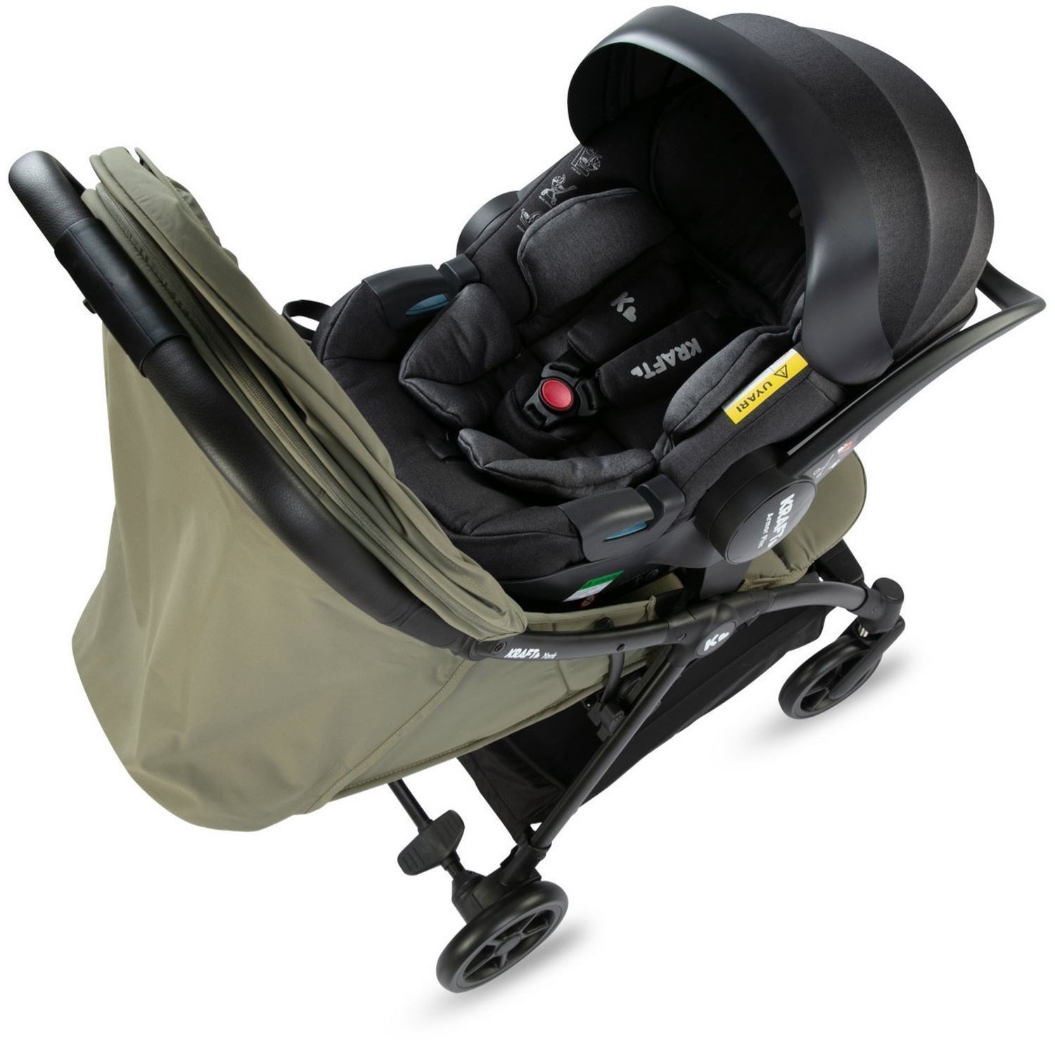 Kraft York Travel Sistem Bebek Arabası Green