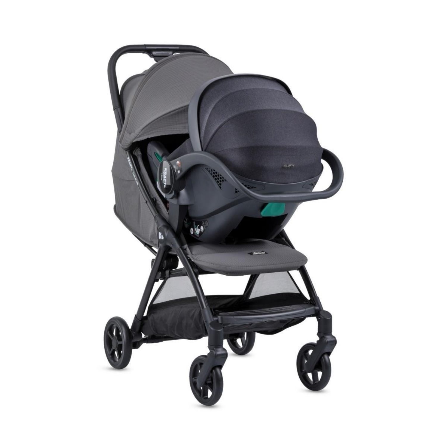 Kraft York Travel Sistem Bebek Arabası Grey