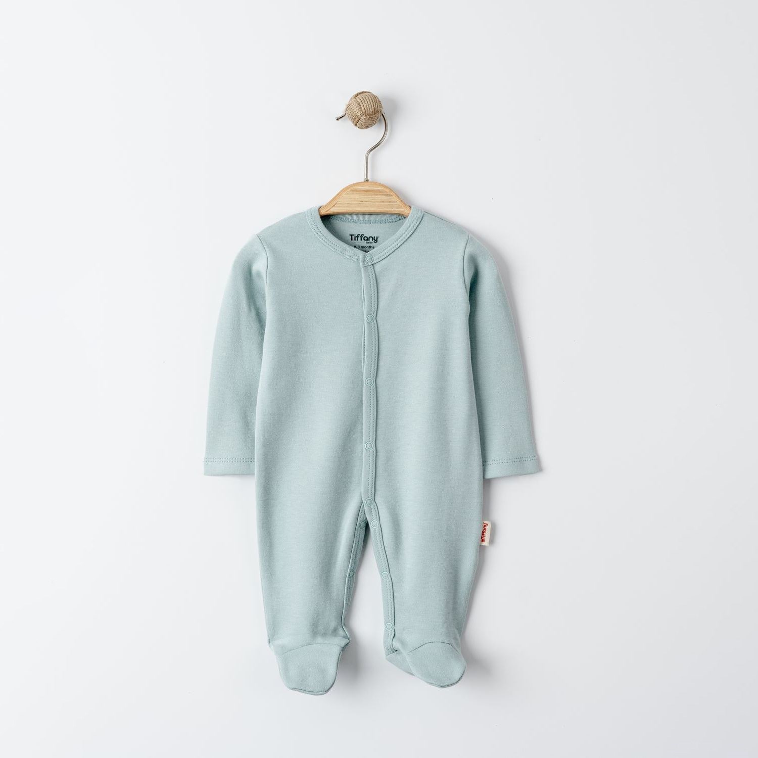 Tiffany Baby Dinosaur Theme 3'lü Patikli Bebek Tulumu 17040 Ekru
