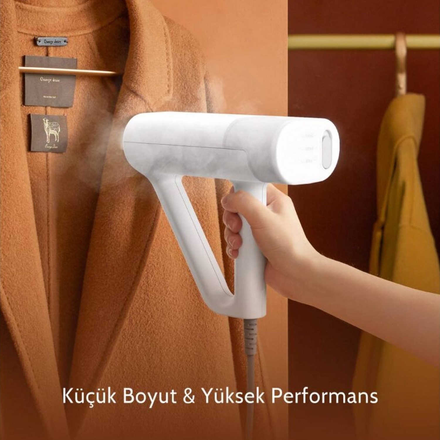 Deerma Buharlı Portatif Dikey Ütü HS100 