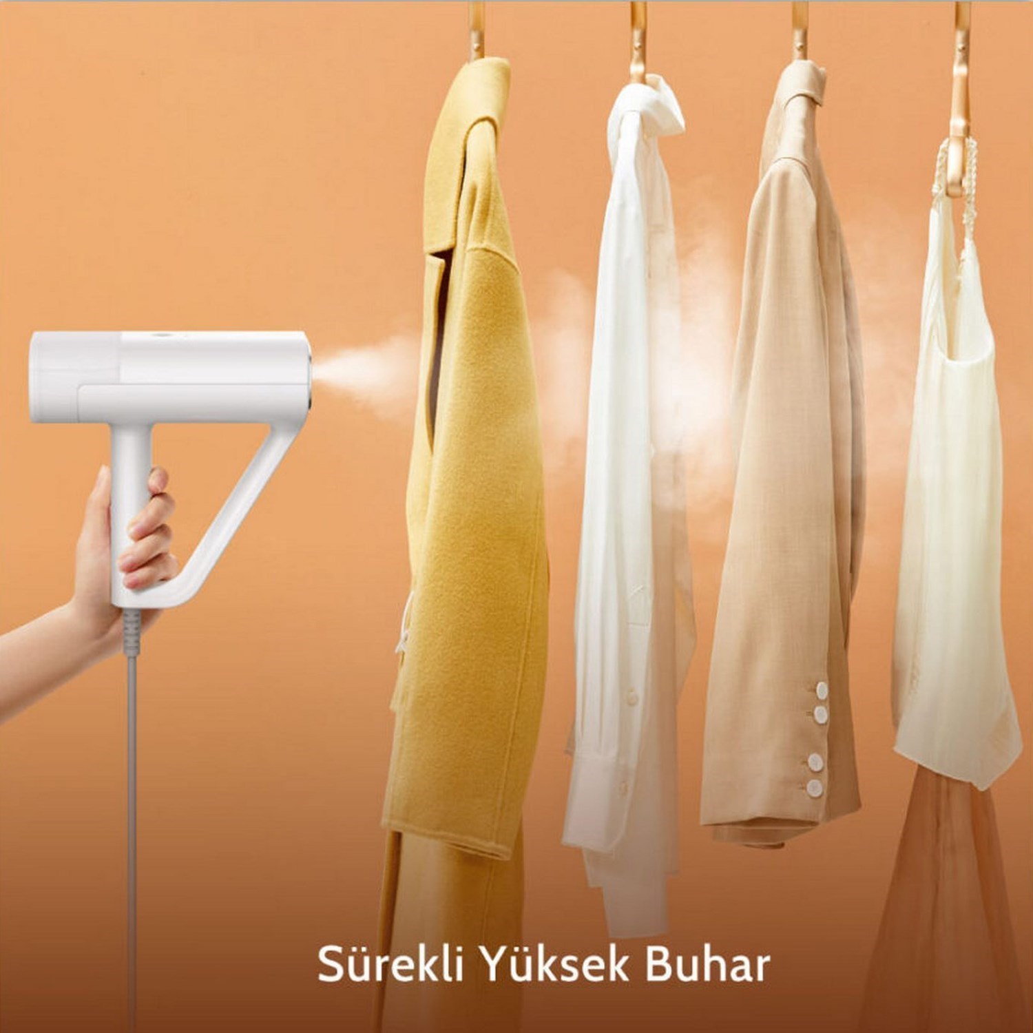 Deerma Buharlı Portatif Dikey Ütü HS100 