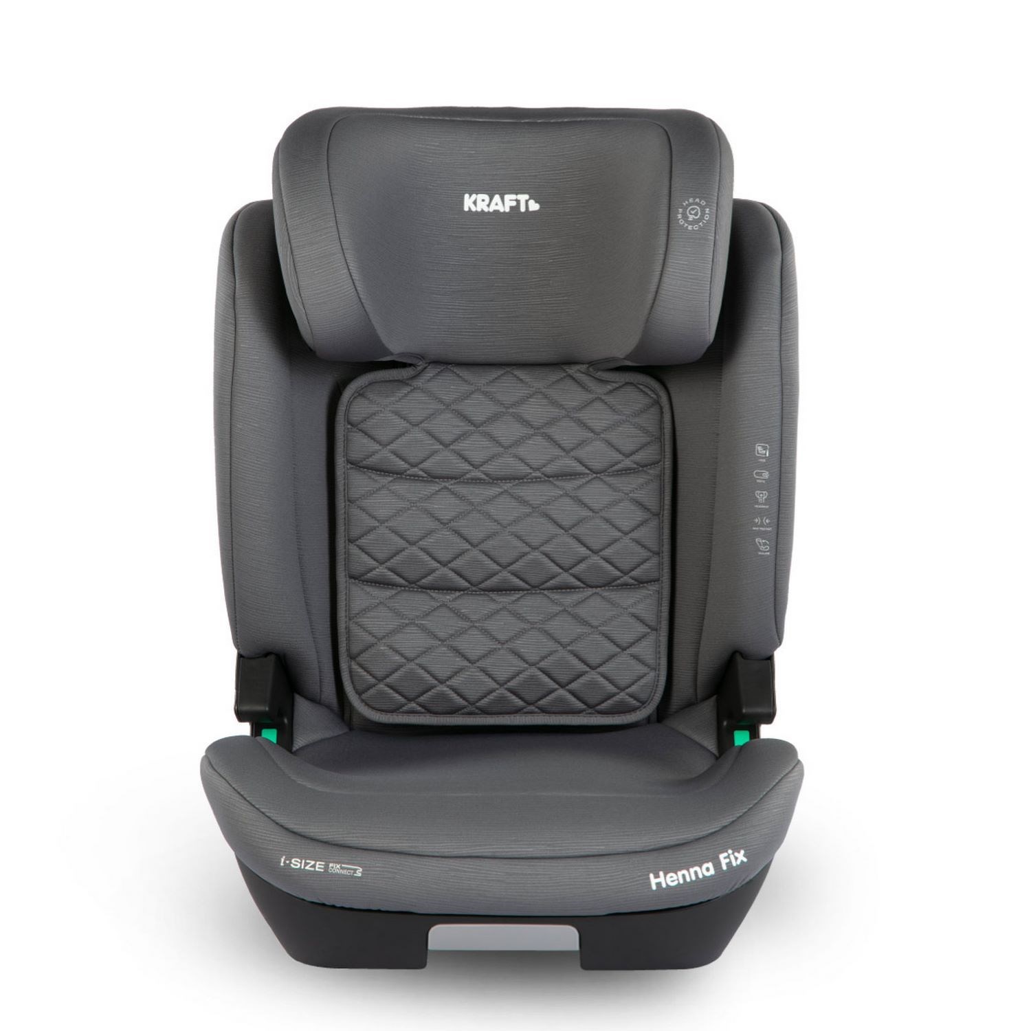 Kraft Henna Fix I-Size 15-36 Kg Oto Koltuğu Grey