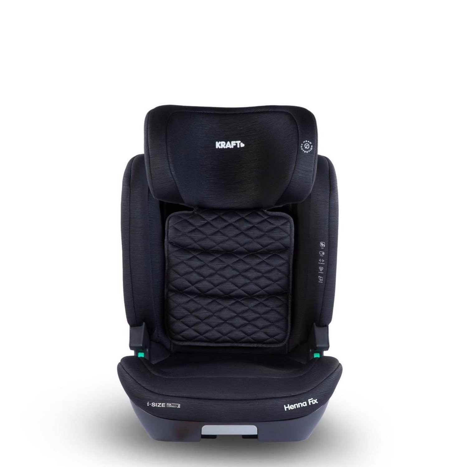 Kraft Henna Fix I-Size 15-36 Kg Oto Koltuğu Black