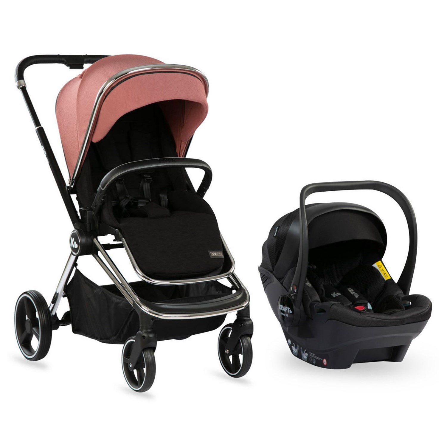 Kraft Quenn Travel Sistem Bebek Arabası Red