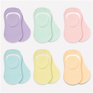 Bistyle 6'lı Bebek Babet 6204 Pastel