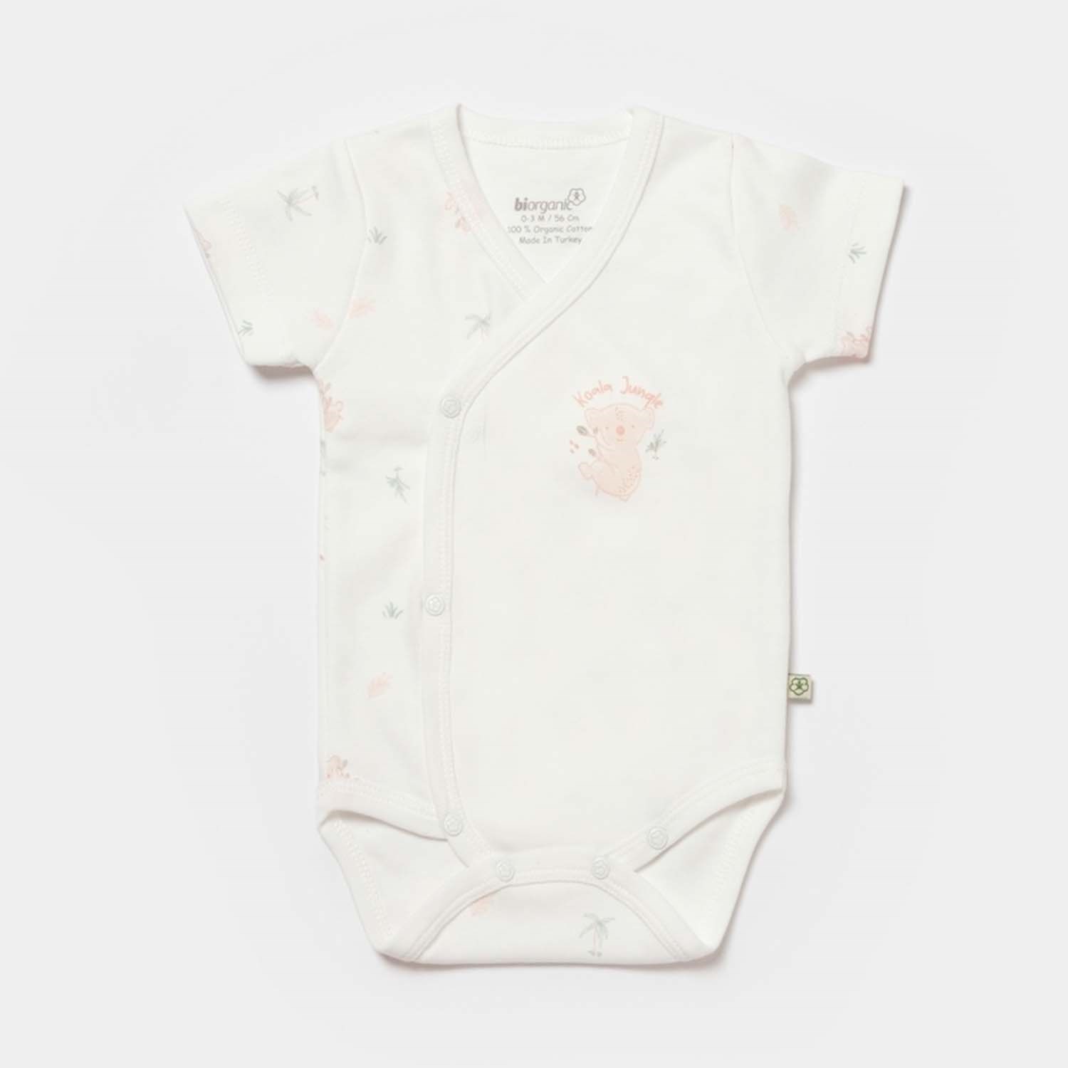 Biorganic Koala Jungle Bebek Body 56970 Pembe