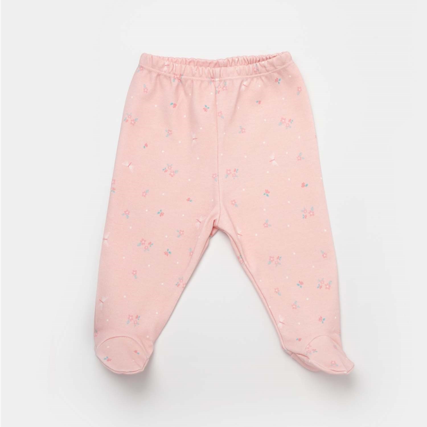 Biorganic Alwyas Happy Bebek Pantolonu 57916 Mint-Gül Kurusu