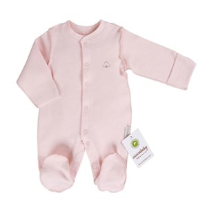 Ciccim Baby Pamuklu Prematüre Bebek Tulumu 4947 Pembe