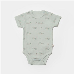 Biorganic Waffle I Love To My Mama Bebek Body 56982 Bej-Mint