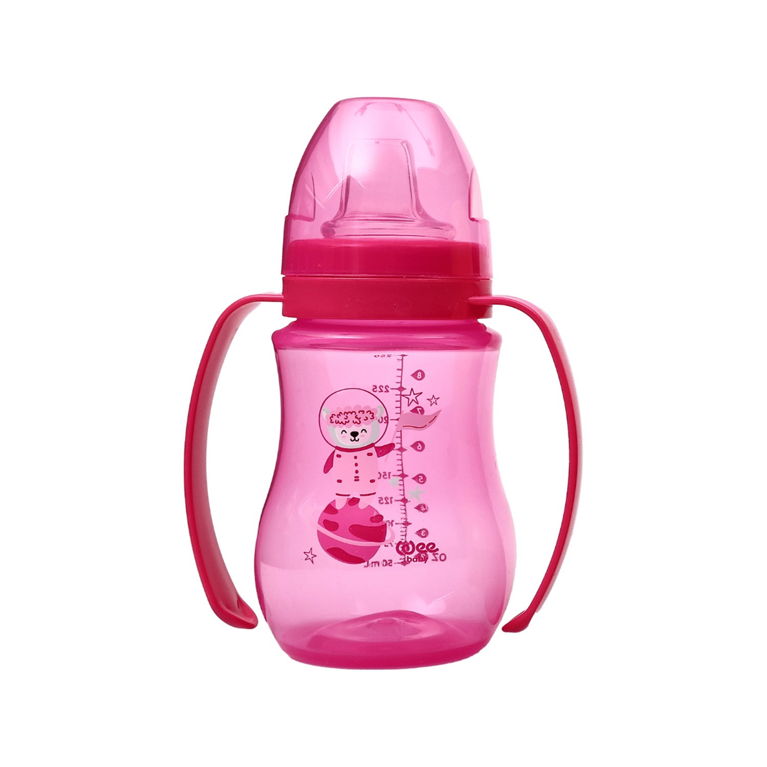 Wee Baby Galaxy Akıtmaz Alıştırma Bardağı 250 Ml 754 Pembe