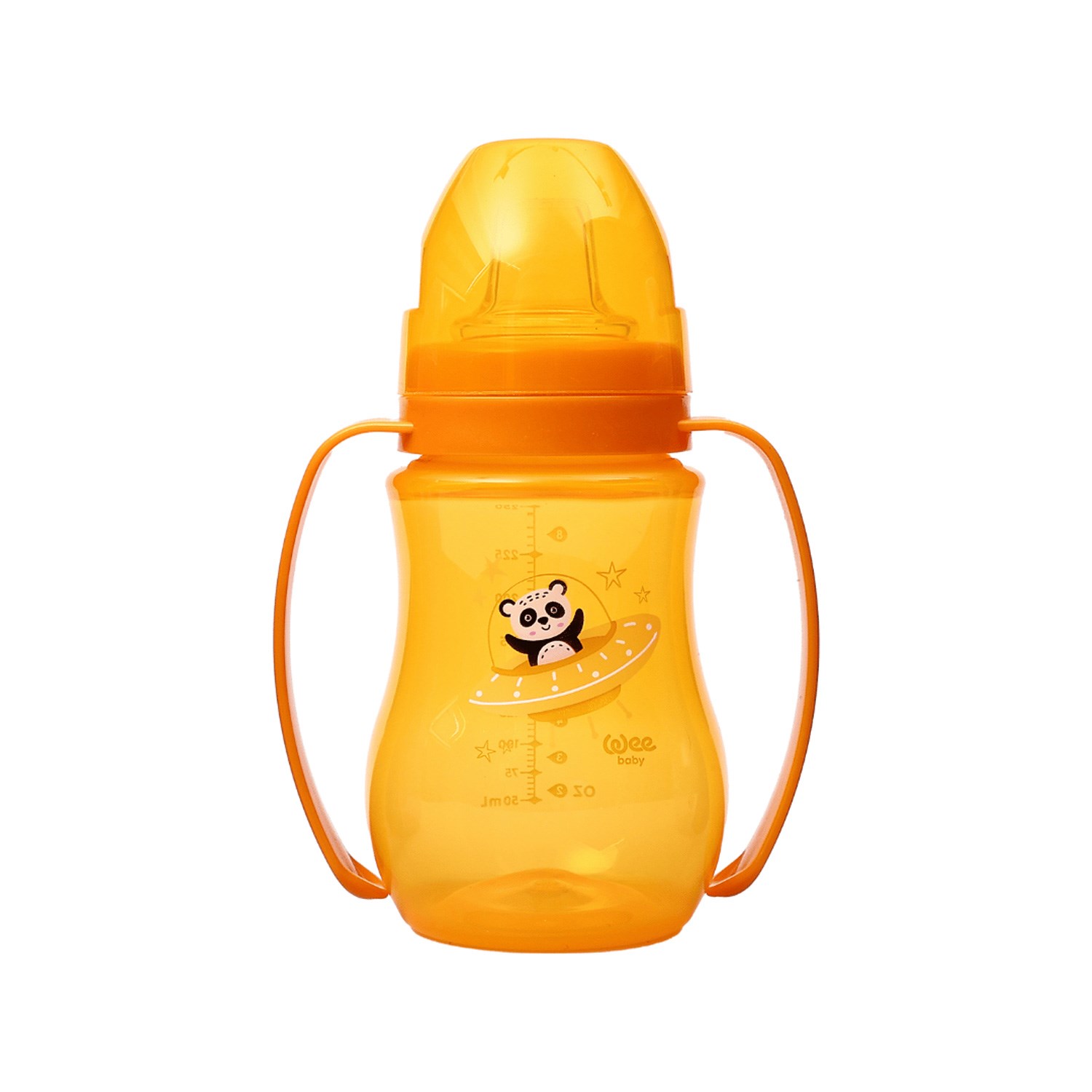 Wee Baby Galaxy Akıtmaz Alıştırma Bardağı 250 Ml 754 Turuncu