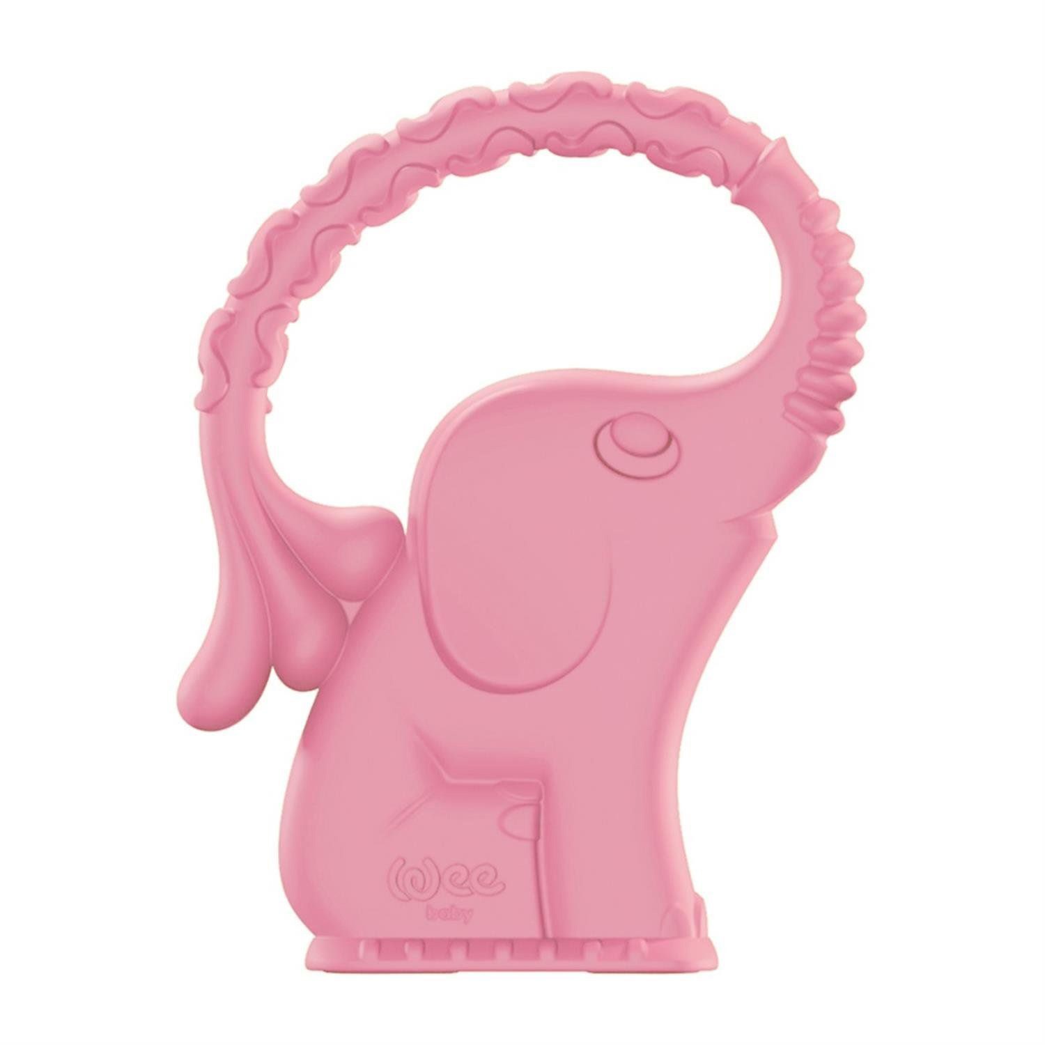 Wee Baby Zoo Silikon Diş Kaşıyıcı 389 Pembe