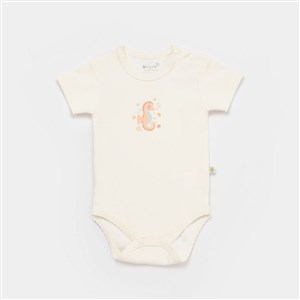 Biorganic Save The Seahorse Bebek Body 56994 Bej-Mint