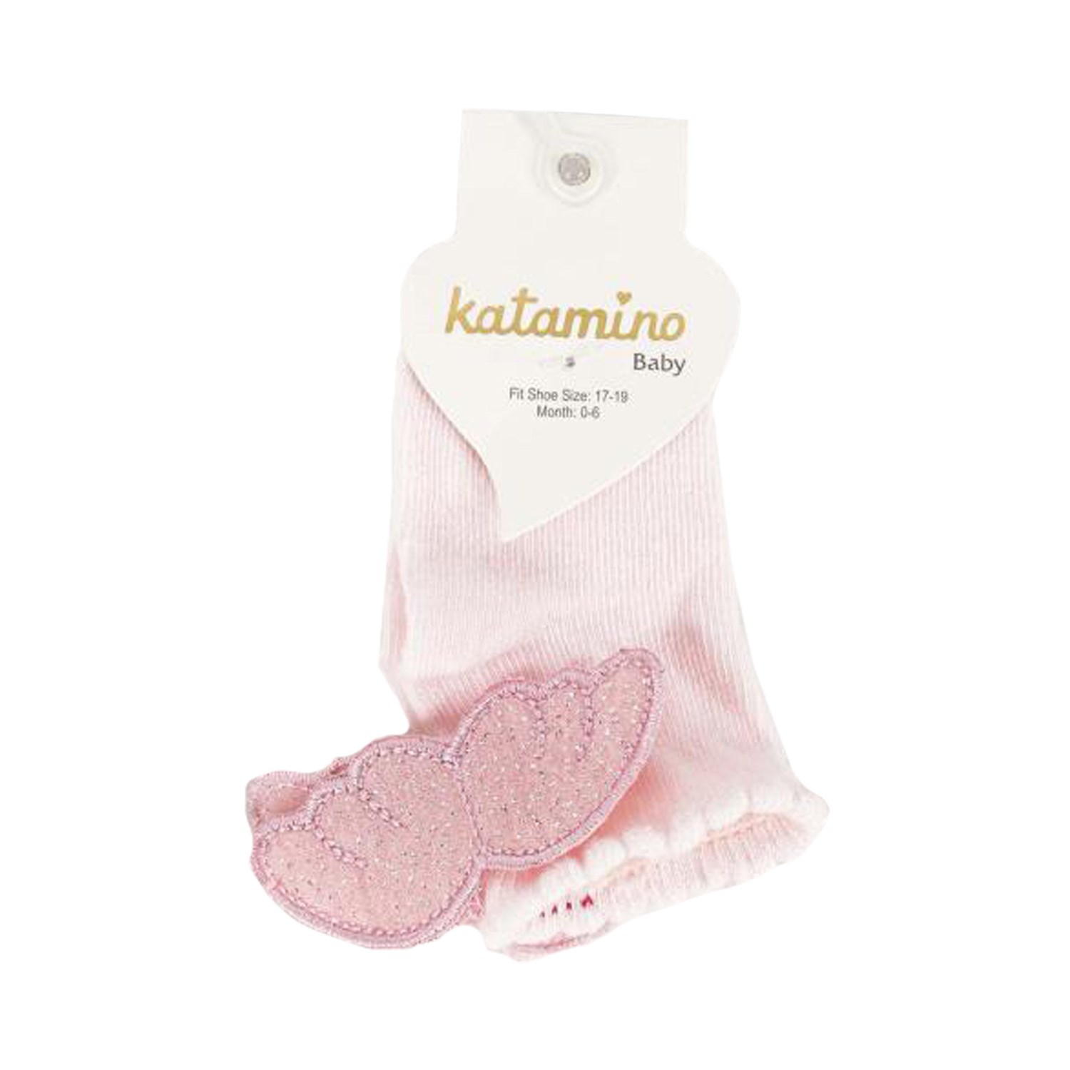 Katamino Viyen Bebek Çorabı K46237 Pembe