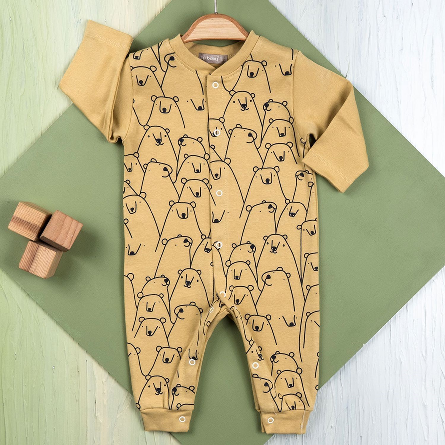 Bib Baby Bebek Tulumu 782796 Hardal