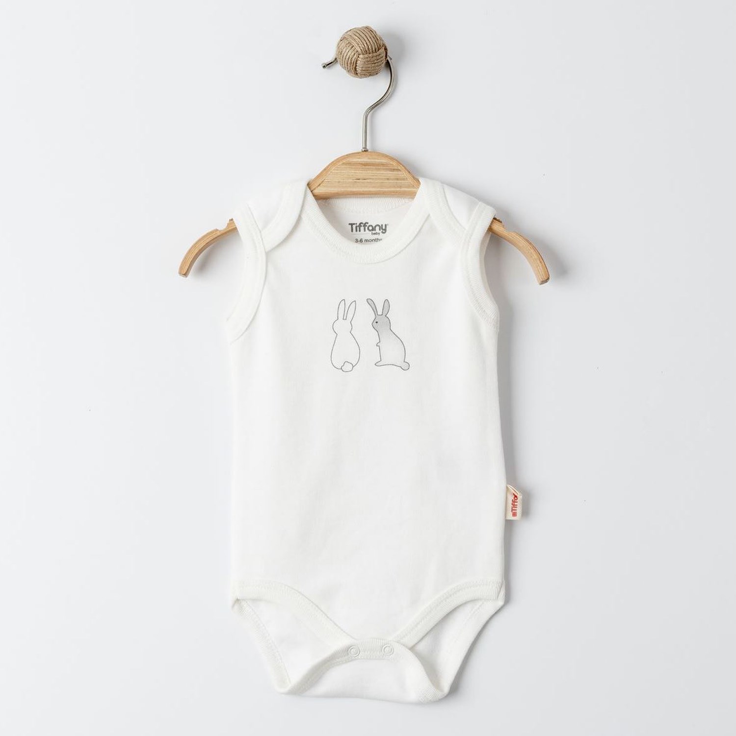 Tiffany Baby Rabbit Theme 3'lü Atlet Bebek Badi 14009 Ekru