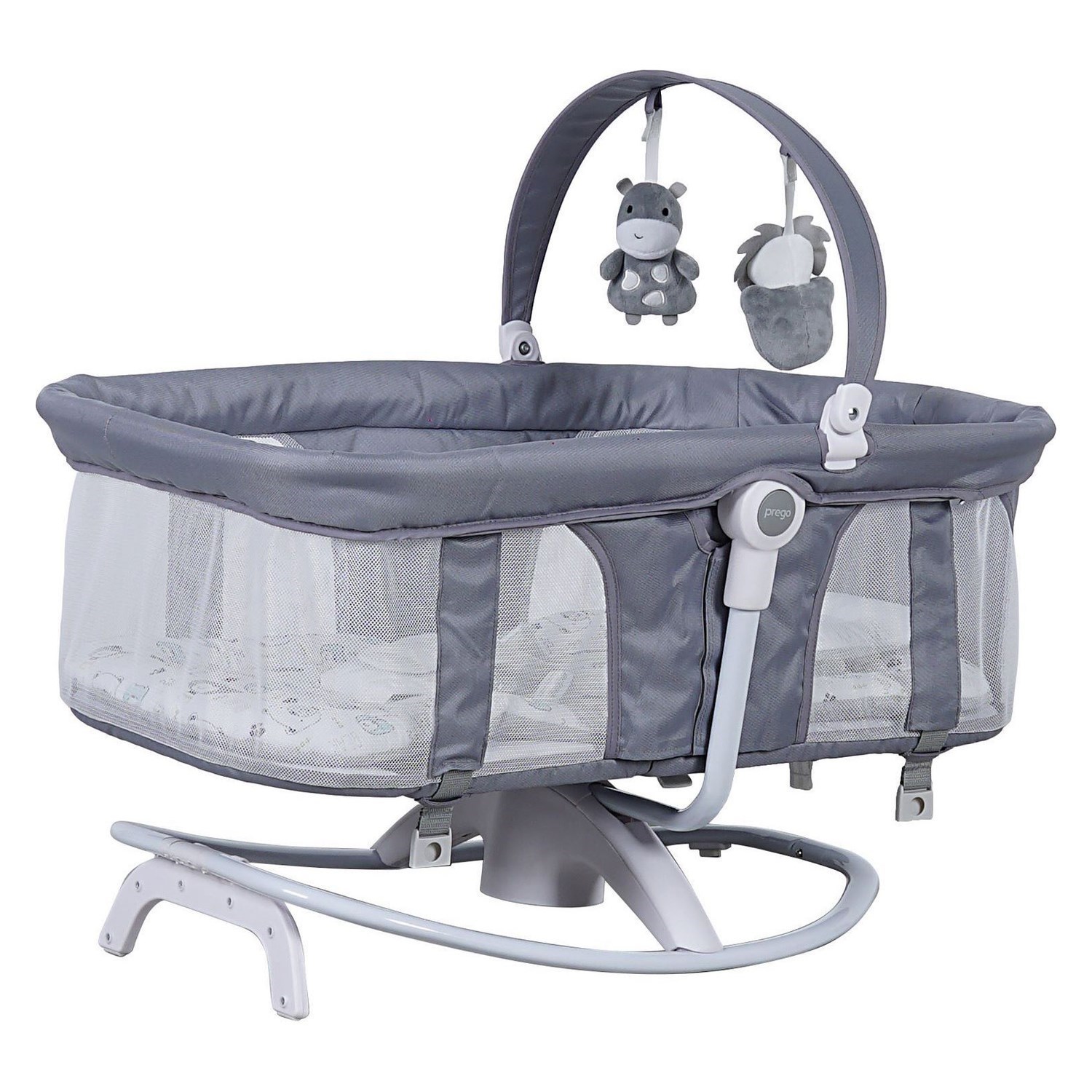 Prego Yummy Portbebeli Elektrikli Beşik 4086 Gri